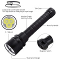 Potente IPX8 buceo 50m 1200 lumens linterna